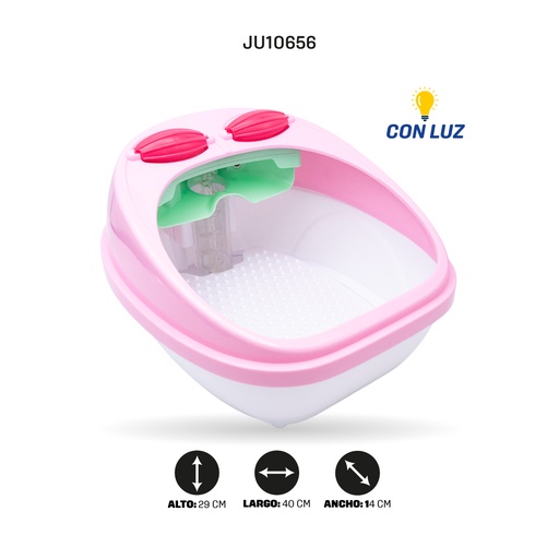 [JU10656] Spa de Pies Premium Kids - Set Masaje Pedicure con Luces y Burbujas JU10656 [MBK-390]
