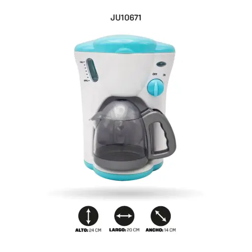 [JU10671] CAFETERA CON FUNCIONAMIENTO A BATERÍA [3209B]