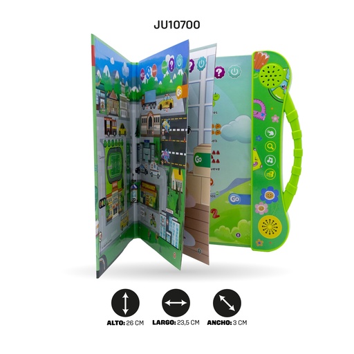 [JU10700] LIBRO INTERACTIVO CON SONIDO [UC178-18]