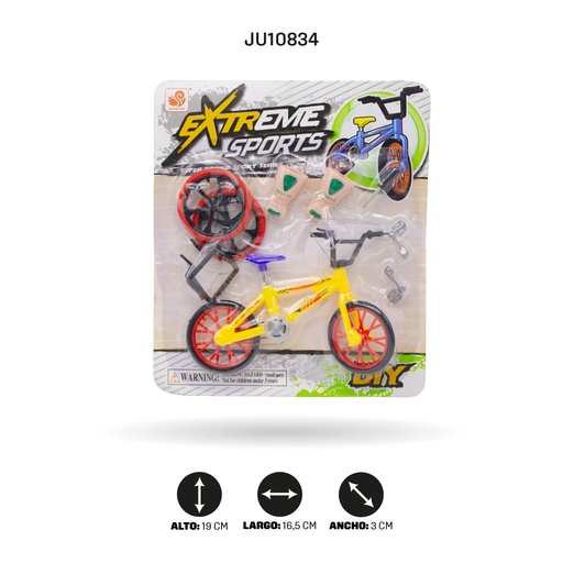 [JU10834] BICICLETA DE MANEJO CON DEDOS [BX-668C]