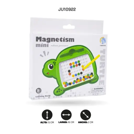[JU10922] CUENTAS MAGNÉTICAS TURTLE FLOW [YM-81]