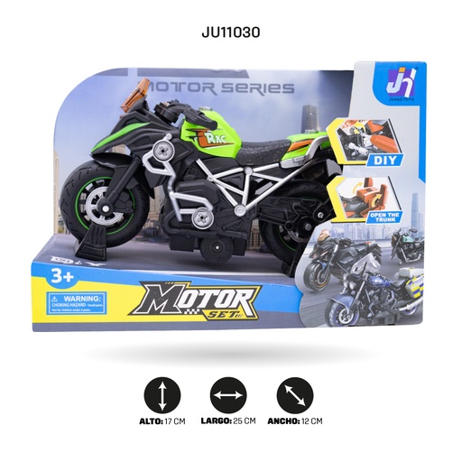 [JU11030] MOTOCICLETA DE FRICCIÓN POWERL [8080B-8]
