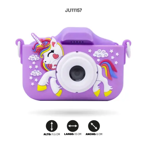 [JU11157] Cámara Digital Kids Pro - Cámara Fotos Real Lente Única JU11157