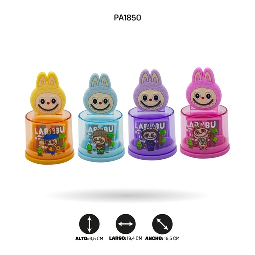 [PA1850] SACAPUNTAS DOBLE KM9308A LABABU [PAC4593]