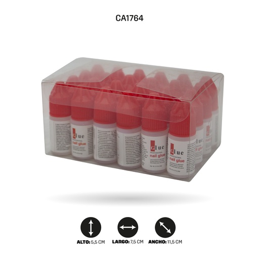 [CA1764] PEGANTE PARA UÑAS DE 3G DISPLAY X24 [PAC5224]