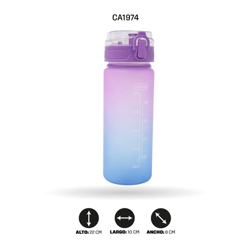 [CA1974] TERMO PLASTICO CON STICKERS xJUEGO [PAC5861]