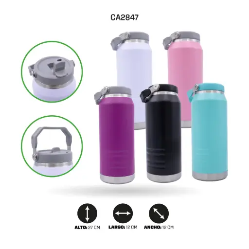 [CA2847] TERMO TERMICO CON MANIJA 1600ML [PAC5905]